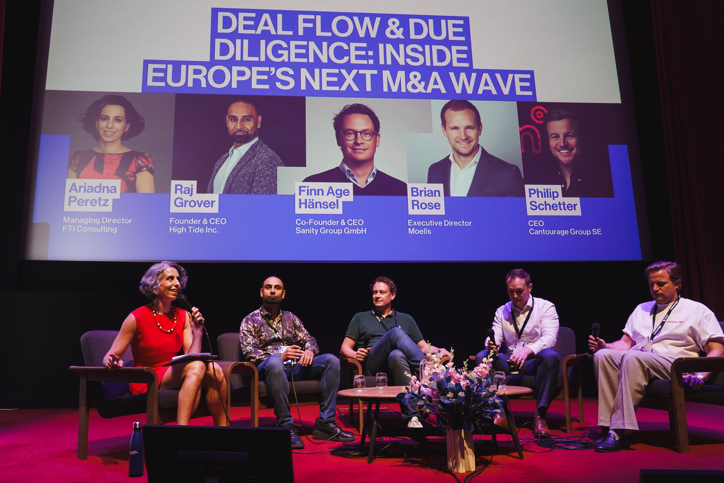The Deal Flow session at Cannabis Europa
