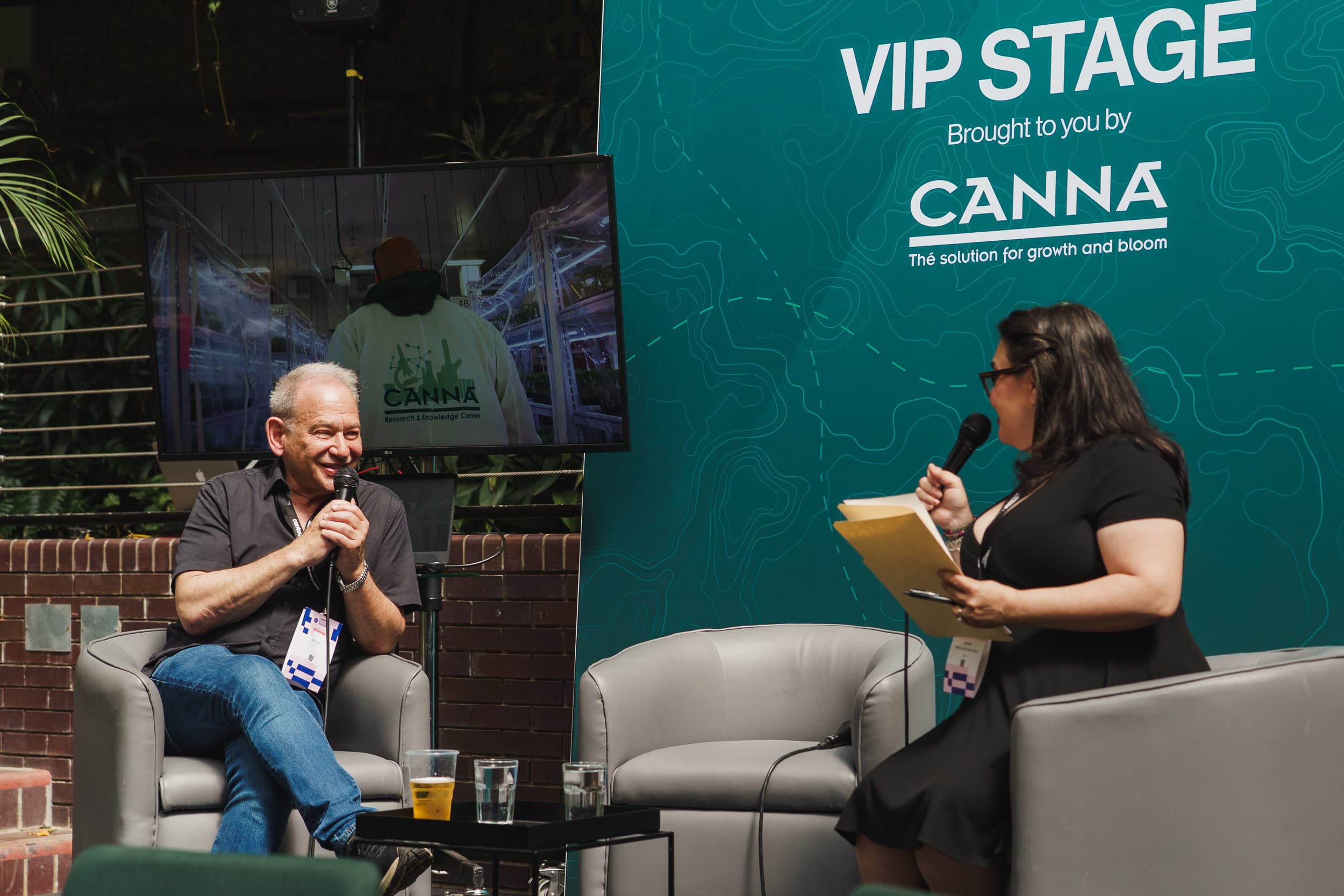 The VIP stage at Cannabis Europa London 2026